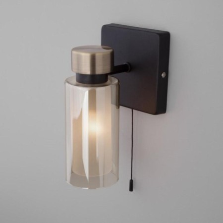 Bra Amado, 1x15W E14, bronze color, black-2