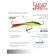 Balancir Lucky John Fin 5 + tee, 7 cm, 26rt blister color
