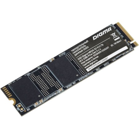 SSD Digma PCIE 3.0 X4 512GB DGSM3512GS33T MeGA S3 M.2 2280