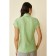 Women's turtleneck with short sleeve Eliseeva Olesya, size 42, green color
