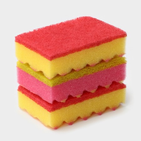 PRIDE dishes wash, 3 pcs, 100 × 65 × 30 mm, color mix-2