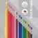 Pencils of 18 flowers Erichkrause, plastic, hexagonal, soft 2.6 mm neck, cardboard packaging, light sharpening, euro suspension