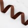 Velvet tape, 15 mm, 18 ± 1 m, brown color No. 119