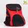 A backpack for carrying animals, 31.5 x 25 x 33 cm, red