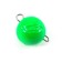 Cargo Cheburashka painted collapsible Yaman 10 pcs., 28 g, green