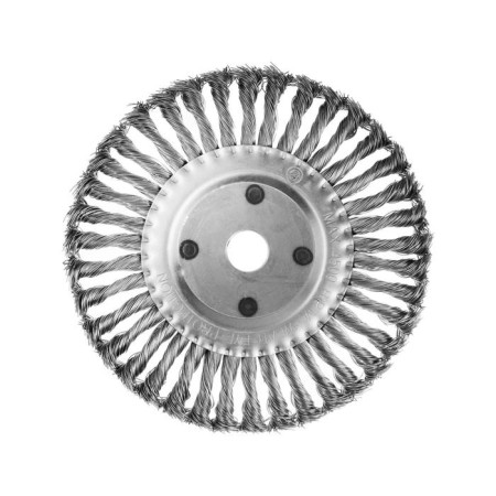 Metal brush for Ushm scrap, twisted wire, flat, landing 22 mm, 200 mm-3