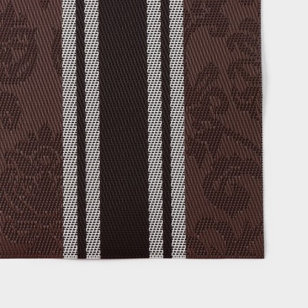 Serving napkin on the Tenzel table, 45 × 30 cm, brown color-1