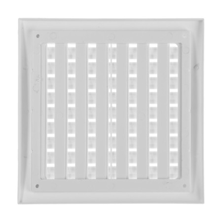 Ventilation grate "Vento" 1717VRR, 170x170 mm, adjustable, detachable, white-4