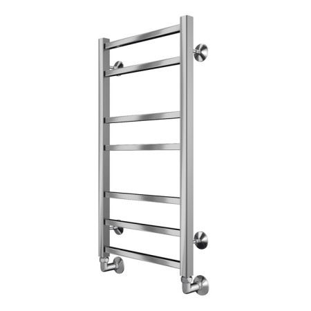 Water heated towel rail Larusso "Image" P7, 400x800 mm, 285 W, lower connection-1