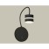 Floor lamp with switch and acrylic Ambrella Light, XB9596202, GX53 LED 12 W, Black sand, white matte