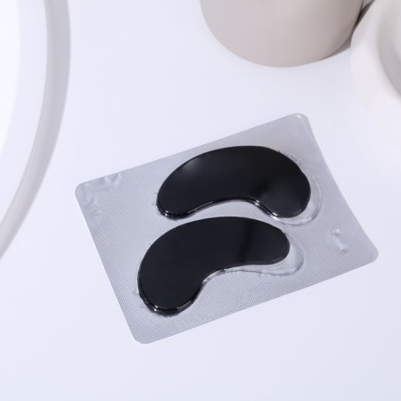Patches for the region around the eyes "after a party", 1 pair, hydrogel with wood coal, Beauty Fooch-3