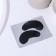 Patches for the region around the eyes "after a party", 1 pair, hydrogel with wood coal, Beauty Fooch