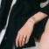 Set 3 bracelet "Style" star, earth, heart, white color in silver, 19 cm