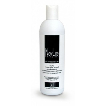 New Line gel cleansing for oily and combined skin, 300 ml