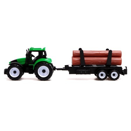 Tractor inertial "Farmer", with a trailer-1