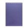 Notepad A5, 80 sheets, in a cage, on a crest, Metallic "purple", lugbag cover, embossing, offset unit