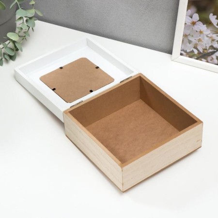 Casket tree with a photo frame 10x10 cm "Love" 8x16x16 cm-1