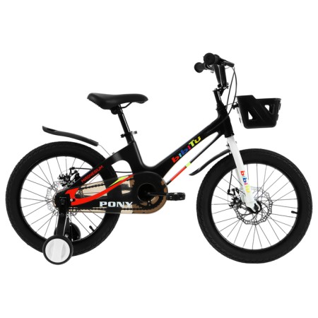 Bicycle 16 "Bibitu Pony, black/white color