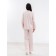 Women's shirt with long sleeve, size 48, pink color