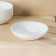 Set of saucepan luminarc diwali, 100 ml, d = 11 cm, glass ceramic, 6 pcs, white color