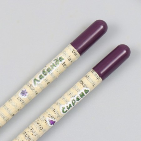 Growing gift pencils Mini "lavender and lilac" set 2 pcs.-4