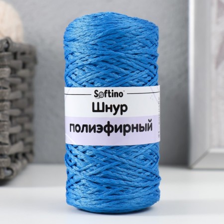 Knitting cord 100% polyester 1mm 200m/75 ± 10g (21-vaslek)-3
