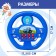 Musical steering wheel "Blue Tractor", sound, blue color