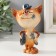 Souvenir Polystone Lak "Cat Tire Monker" 8x5.8x12.8 cm
