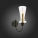 Wall lamp EVOLUCE. Sle112401-01. Rammo. 1x40 W, E14, 10x33 cm, black color