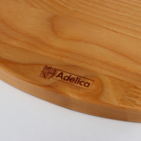 Defense board ADELICA "Ovalnaya", 28 × 18 × 1.8 cm, saturated with mineral oil, birch-3