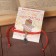 Bracelet-reinforcing “Red thread” Talisman protection, Hams's hand on bead, blue color in silver, 8 cm