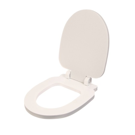 Silent toilet seat, with a lid, 38 × 50 cm, standard, polystyrene foam-6