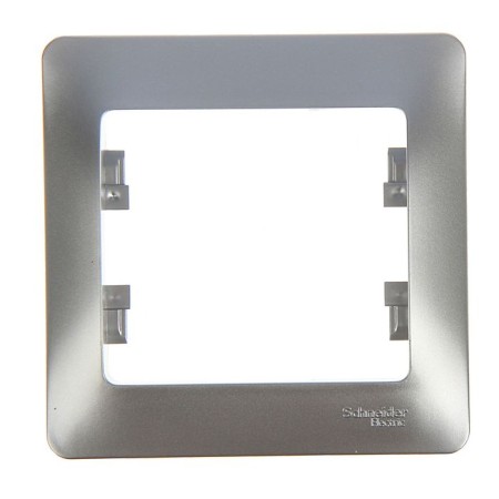 Frame "Glossa" Sche GSL000301, single, aluminum color