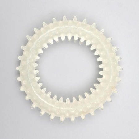 A toy for dogs lining in the dark, "Ring with spikes", 9 cm-6