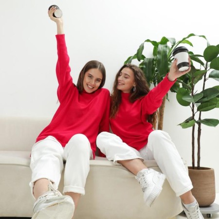 Women's sweater SL, 46-48, fuchsia-1