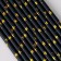 Tubes for the “stars” cocktail set 12 pcs., Black color