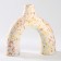 Vase for flowers ceramic "Scandinavia", 25 × 23 cm, neck D = 4.6 cm, white color