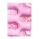 Notebook A6, Devente Cat Paws, 192 sheets, hard cover, artificial skin with foam rubber, 70g/m2, mix