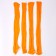 Kapron for dolls and flowers, set 4 pcs., Size 1 pc. - 45 × 6 cm, peach color