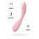 Jos Mitzi G-Spot vibrator, with a stimulating ball, 21 cm, silicone, pink color