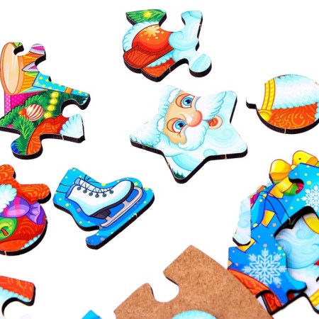 Puzzle "Santa Claus"-1