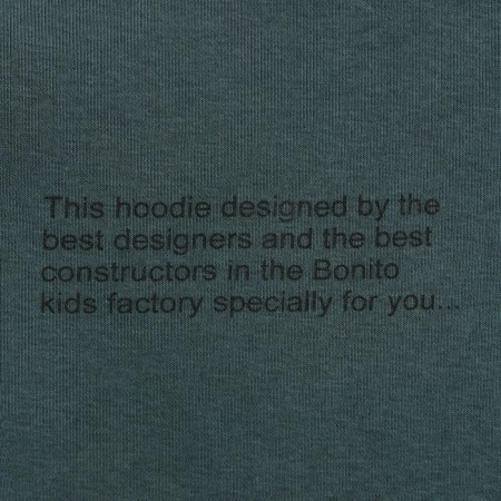 Set for a boy (sweatshirt, trousers), emerald color, height 110 cm-3