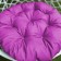 Villy swing pillow, diameter 60 cm, purple color