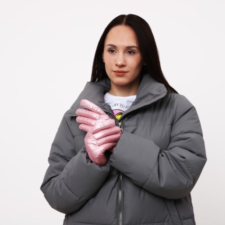 Gloves are female, dimensionless, with insulation, pink color-3