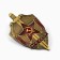 The USSR icon "KGB" 5 x 3 cm
