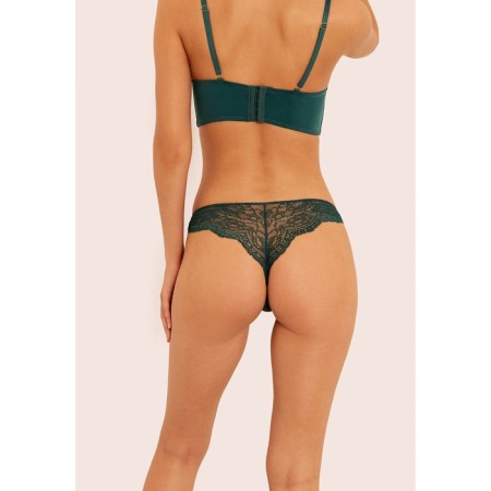 Women's panties Dainy XS, dark green color-1