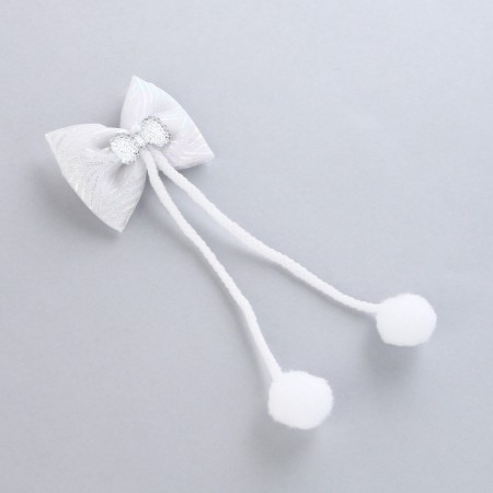 Hair hairpin with a bow "So Cute", 5 x 12 cm-2