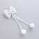 Hair hairpin with a bow "So Cute", 5 x 12 cm