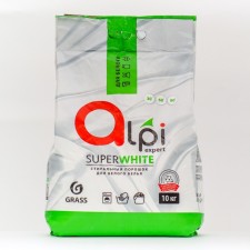 ALPI Expert washing powder, for white linen, 10 kg