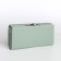 Women's wallet on magnet, green color